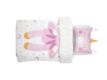 Постельное белье Askona kids Единорог, 100% хлопок, без простыни