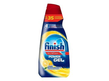 Гель для посудомоечной машины Finish All In 1 Max Лимон (700 мл)