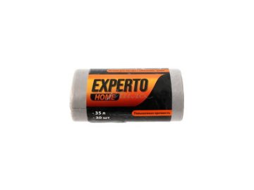 Мила акции Докшицы - Мешки для мусора EXPERTO с завязками, 35 л, 30 шт
