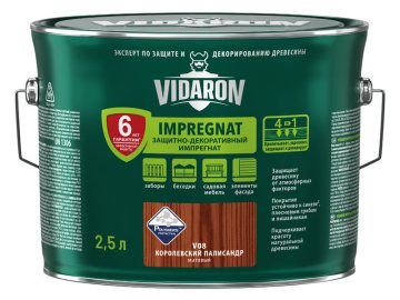 Импрегнат Vidaron королевский палисандр 2,5л