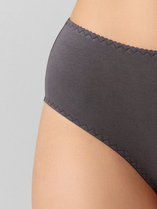 Трусы макси женские серые, фото 4 из 21