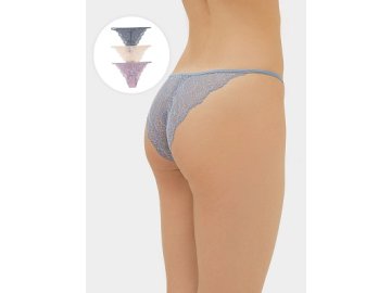 Трусы женские слипы мультипак (3 шт.) в сером цвете