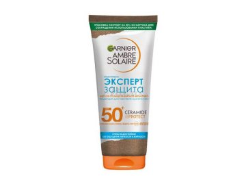 Молочко солнцезащитное  GARNIER Ambre Solaire Эксперт защита SPF50 + легкое, 175 мл