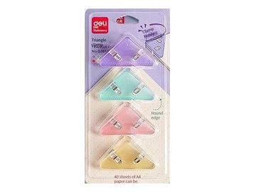 Зажимы для бумаг Deli QJ8530