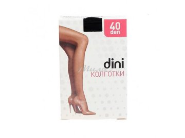Колготки женские DINI Filanca 40 den, размер 4, тон Nero