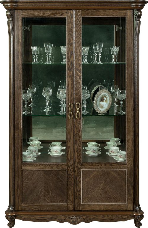 Шкаф с витриной «Алези» П1.350.0.19 (П350.19), фото 5 из 6