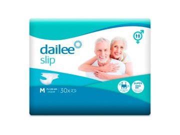 Подгузники впитывающие для взрослых Dailee Super Medium 30шт