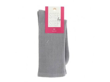 Носки женские STEP by STEP резинка, цвет серый, размер 25, арт. 4с3343