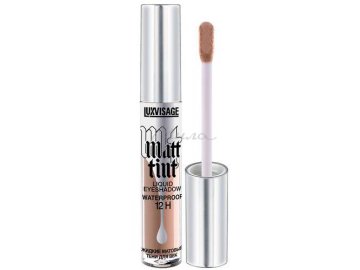 Тени для век LUXVISAGE Matt tint waterproof 12H жидкие матовые, тон 110, 3 г