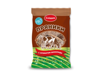 Пряники Коровка с ар.шоколада 300г Слодыч Корона