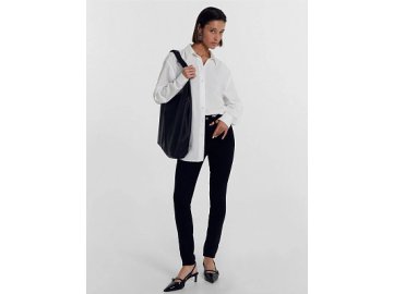 Брюки женские джинсовые jeggins в сером оттенке Марк Формель