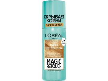 Спрей для волос тонирующий L`OREAL Magic Retouch тон очень светло-русый, 75 мл