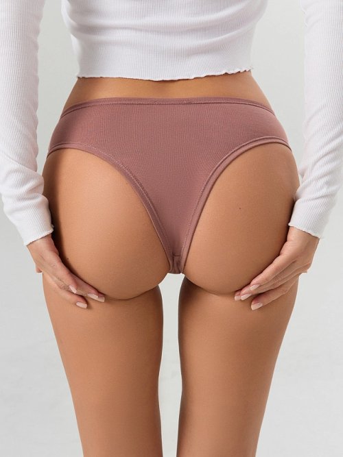 Трусы бразилиана женские в наборе, 3 шт, фото 5 из 30