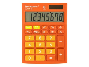 Калькулятор BRAUBERG Ultra-08-RG (250511)