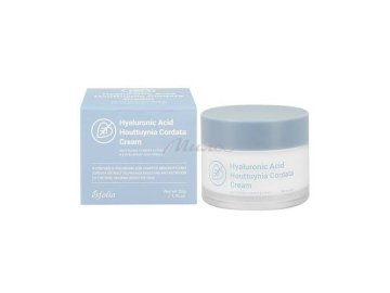 Крем для лица ESFOLIO Hyaluronic Acid Houttuynia Cordata Cream с гиалуроновой кислотой и экстрактом хауттюйнии, 50 гр