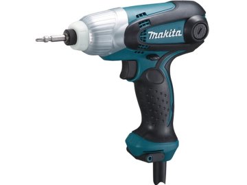 Шуруповерт имп. Makita TD0101 (220В/230Вт,0-3200об/мин,100Нм,реверс,6гр.1/4",кор)