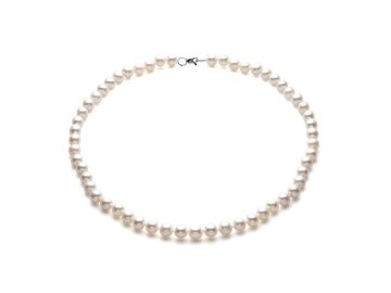 Бусы DE FLEUR, серебро 925 проба, вставка жемчуг в Сморгони 7 Карат