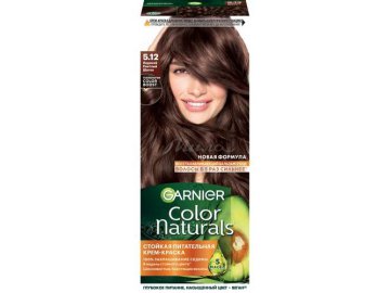 Крем-краска для волос GARNIER Color Naturals, тон 5.12 Ледяной светлый шатен