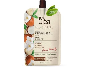Крем-мыло OLEA Eco Botanic Жасмин и Карите, 450 мл