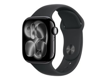 Смарт-часы Apple Watch S11 42mm A3331 Jet Black MEQU4RK/A (размер ремешка M/L)