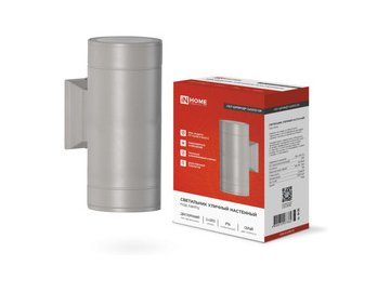 Уличный светильник INhome ЦИЛИНДР-2xGX53-GR 4690612037882