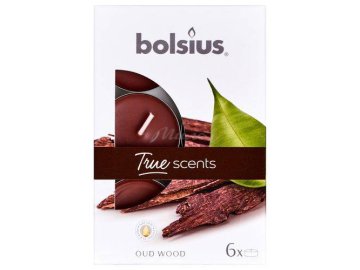 Свечи чайные ароматические Bolsius 6 шт Агаровое дерево