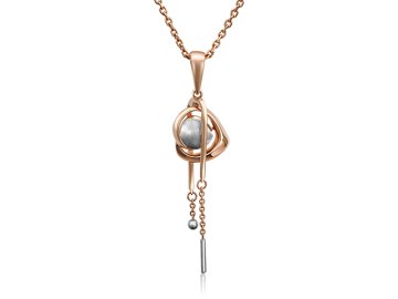 Подвеска декоративная Platina Jewelry, красное золото 585 проба