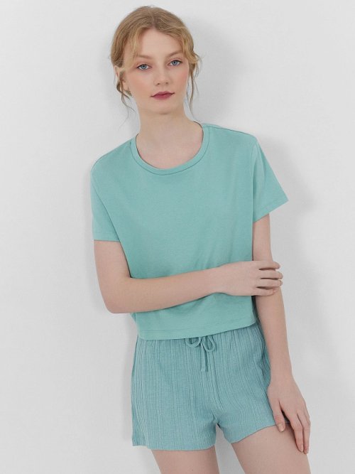 Пижама женская бирюзовая, фото 10 из 20