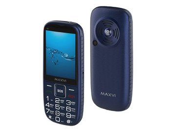 Мобильный телефон Maxvi B9 (синий)