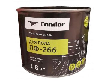 Эмаль для пола ПФ-266 светло-серая (Ral 7004),3,1,8кг на акции в магазинах Ома