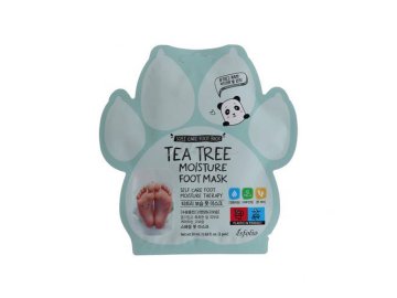 Маска тканевая для ног ESFOLIO C53 Tea Tree Moisture Foot Mask увлажняющая с экстрактом чайного дерева, 20 мл Мила