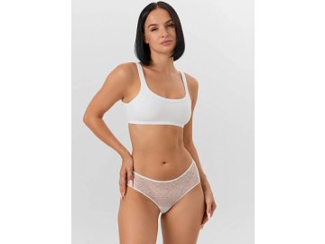 Трусы шорты женские белые кружевные