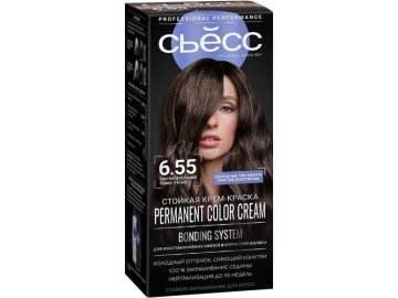 Крем-краска стойкая для волос СЬЁСС Стойкое окрашивание Система пигментов против желтизны Мила