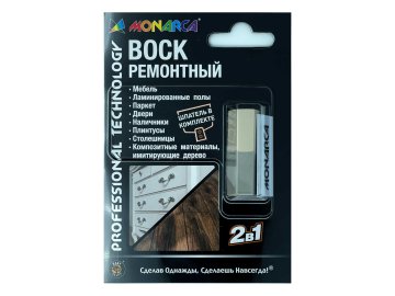 Воск ремонтный "2в1" MONARCA М10-1/М10-2. Дуб Адриа/Вяз