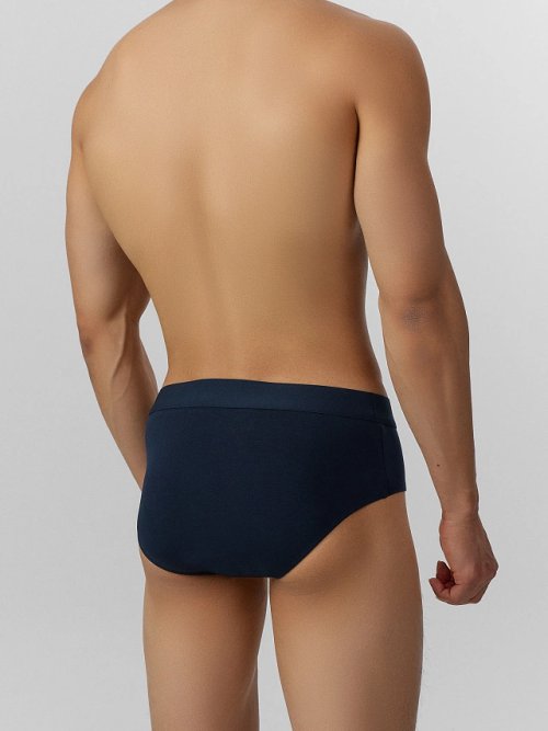 Мужские трусы-плавки темно-синего цвета, фото 5 из 21