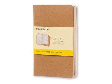 Блокнот Moleskine Cahier Journal XLarge QP423 (бежевый) 3 шт