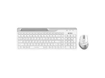 Клавиатура + мышь A4Tech Fstyler FB2535C (белый) из каталога 5 элемент