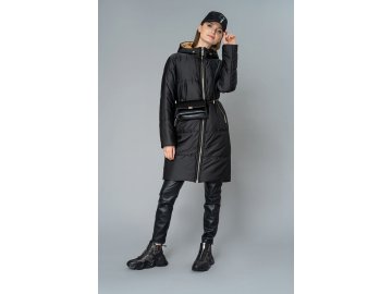 Пальто женское плащевое утепленное Элема, модель 0С297-20-Р53