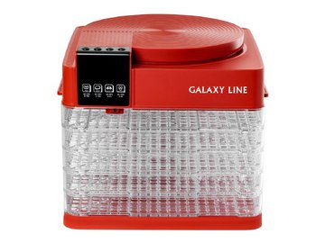 Сушилка для овощей и фруктов Galaxy Line GL2630 (красный) в Мозыре 5 элемент