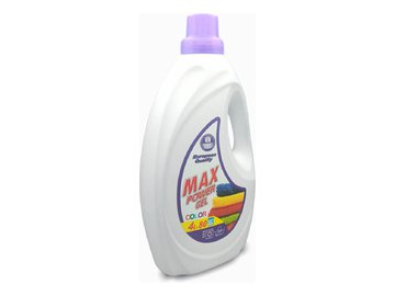 Гель для стирки MAX Power Color 4л (80 стирок) 5 элемент