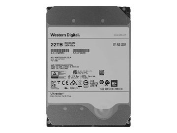 Жесткий диск WD Ultrastar DC HC570 22TB WUH722222ALE6L4