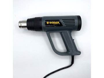 Фен технический WERKER HG 2000 TC (2000Вт,пл.рег.50-550град,+4нас,чем) на акции в магазинах Ома