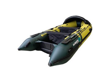 Лодка Gladiator E380PRO BSM5034 (желтый/темно-зеленый)
