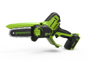 Мини пила цепная акк., Greenworks GD24CSMNX (24V,15см, бесщ.,400 Вт; без АКБ и ЗУ), арт.2008707