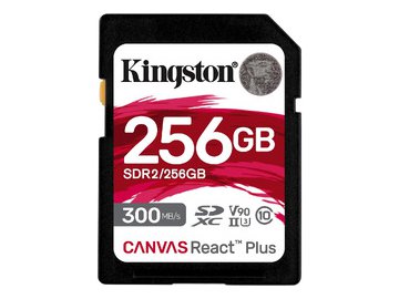 Карта памяти Kingston Canvas React Plus SDXC 256GB (SDR2/256GB)
