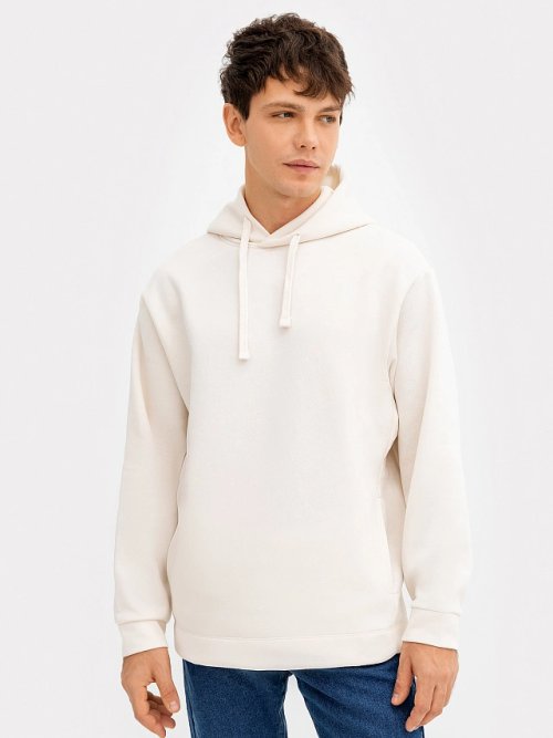 Худи мужское светло-серое, фото 1 из 5