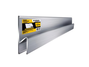 Правило алюминиевое h-образное Werker 1,5 м