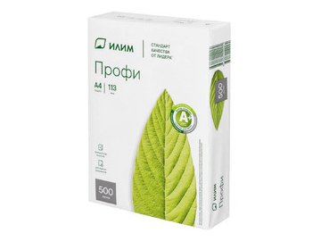 Бумага Профи марка А+ 80 г/м Илим ИП80A4