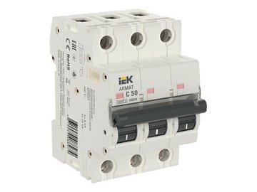 Выключатель автоматический IEK AR-M06N-3-C050