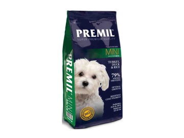 Корм PREMIL Mini SuperPremium для щенков и молодых собак малых и средних пород, 15 кг в Молодечно Зообазар